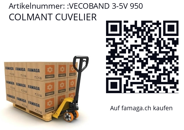   COLMANT CUVELIER VECOBAND 3-5V 950