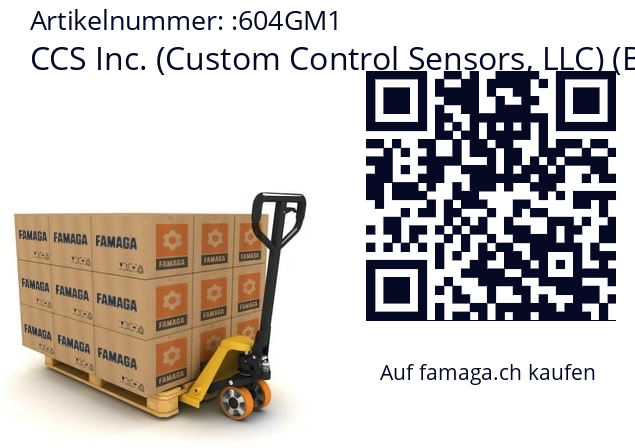   CCS Inc. (Custom Control Sensors, LLC) (Brand of OPTEX GROUP) 604GM1