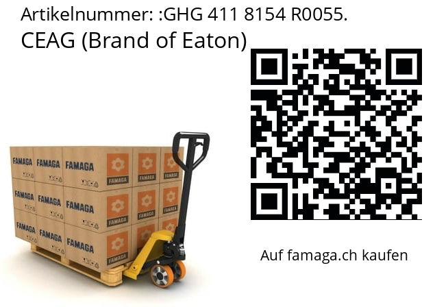   CEAG (Brand of Eaton) GHG 411 8154 R0055.