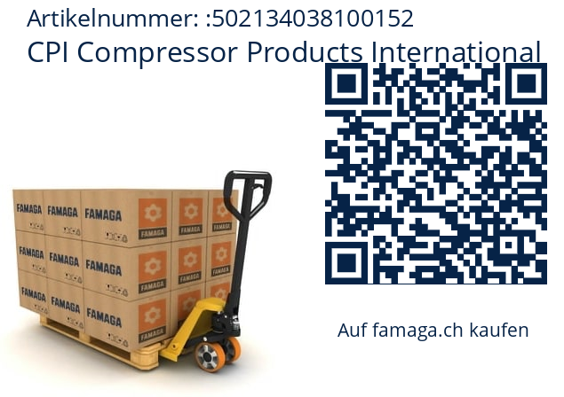   CPI Compressor Products International 502134038100152