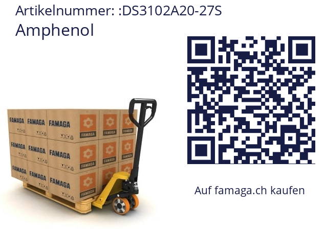   Amphenol DS3102A20-27S