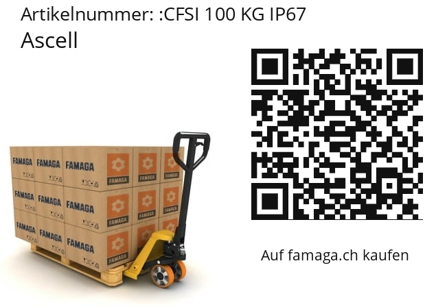   Ascell CFSI 100 KG IP67