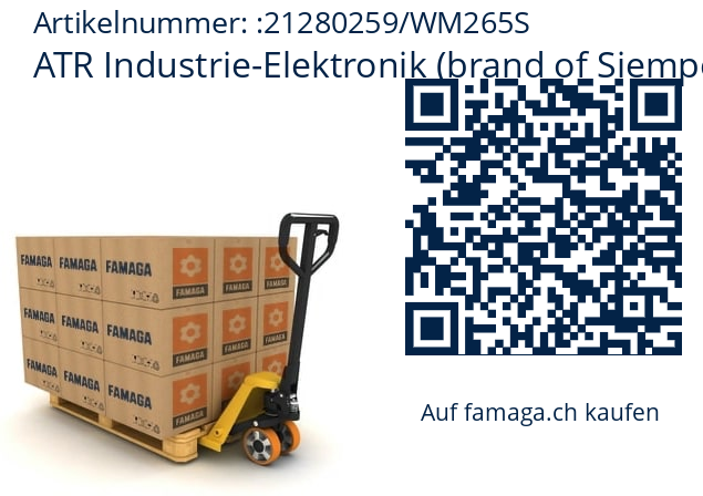   ATR Industrie-Elektronik (brand of Siempelkamp Group) 21280259/WM265S