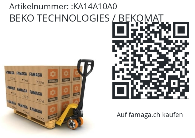   BEKO TECHNOLOGIES / BEKOMAT KA14A10A0