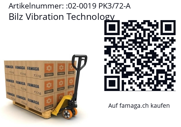   Bilz Vibration Technology 02-0019 PK3/72-A