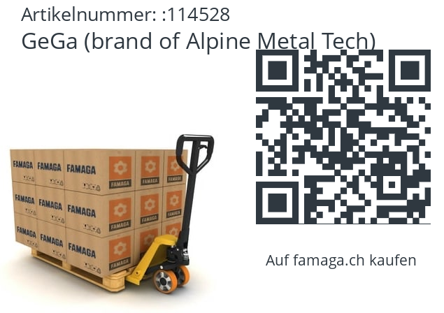   GeGa (brand of Alpine Metal Tech) 114528