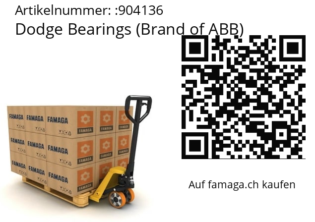   Dodge Bearings (Brand of ABB) 904136