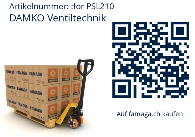   DAMKO Ventiltechnik for PSL210
