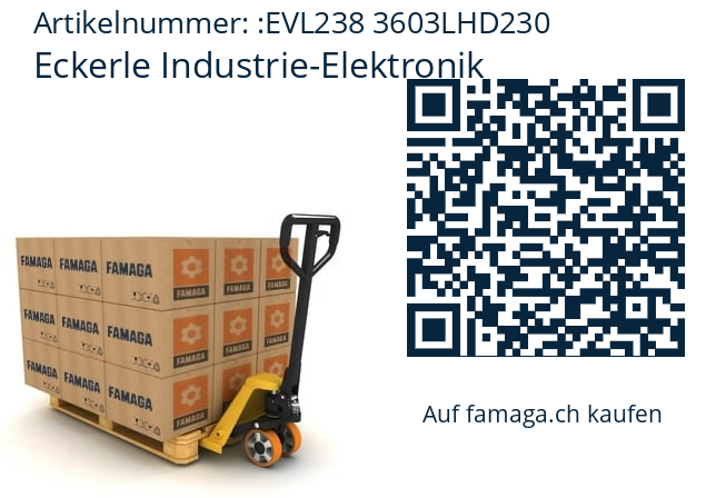 Ballast  Eckerle Industrie-Elektronik EVL238 3603LHD230