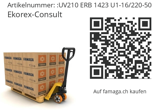   Ekorex-Consult UV210 ERB 1423 U1-16/220-50