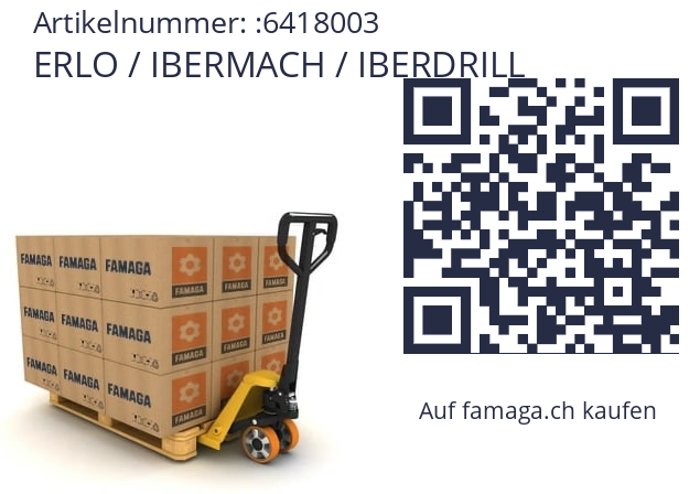   ERLO / IBERMACH / IBERDRILL 6418003
