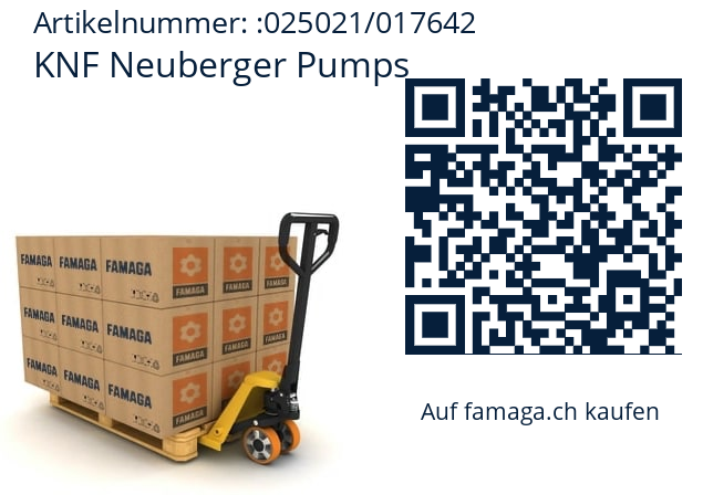   KNF Neuberger Pumps 025021/017642