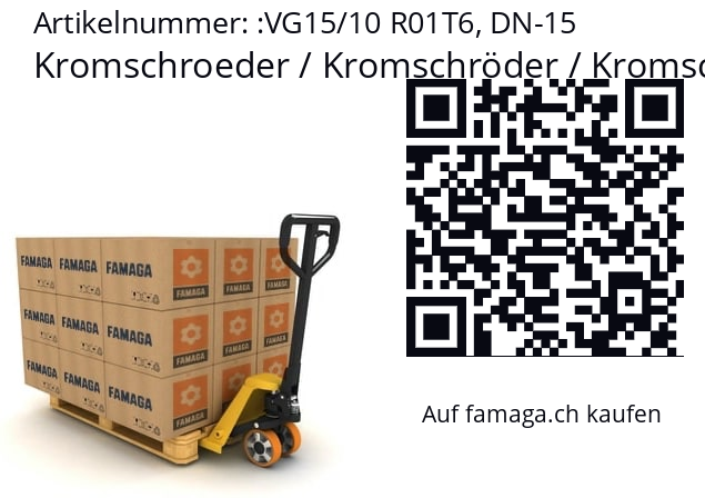   Kromschroeder / Kromschröder / Kromschroder VG15/10 R01T6, DN-15