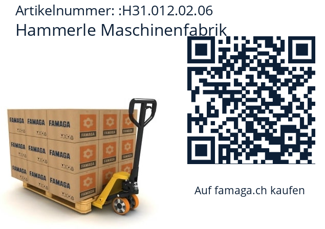   Hammerle Maschinenfabrik H31.012.02.06