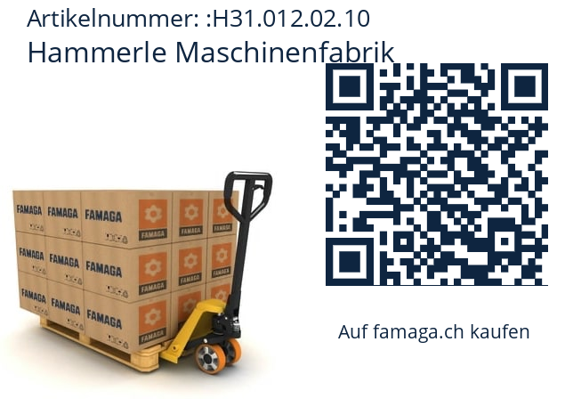   Hammerle Maschinenfabrik H31.012.02.10