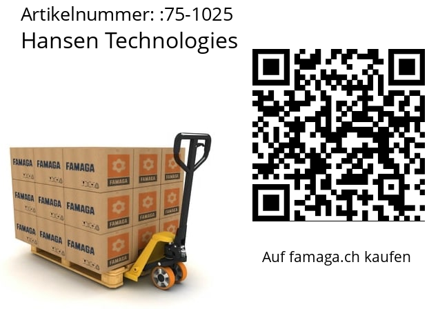   Hansen Technologies 75-1025