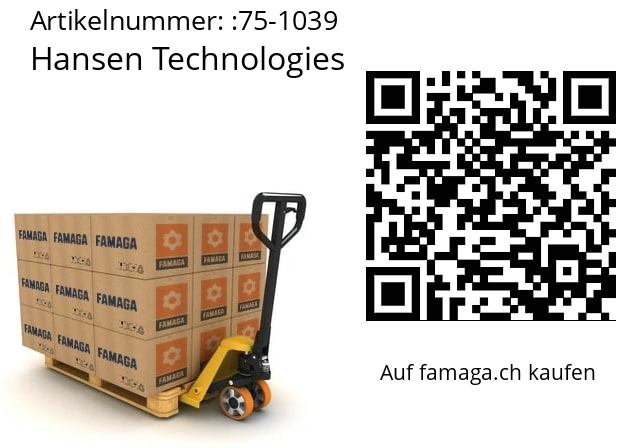   Hansen Technologies 75-1039