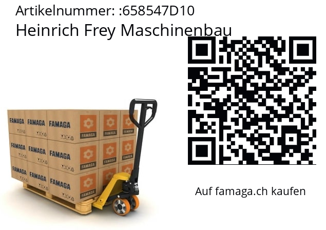   Heinrich Frey Maschinenbau 658547D10