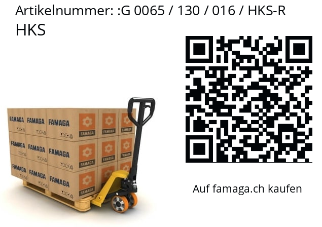   HKS G 0065 / 130 / 016 / HKS-R