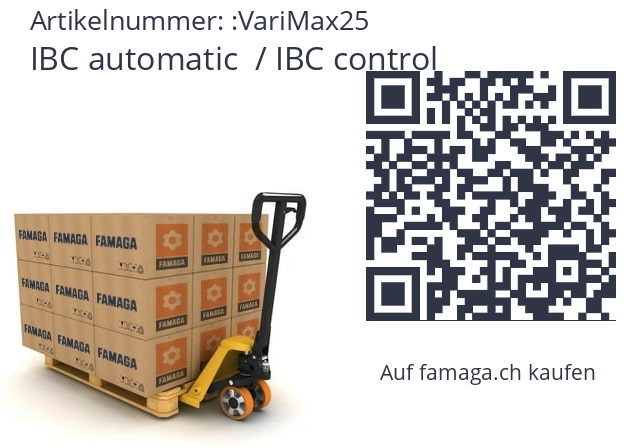   IBC automatic  / IBC control VariMax25