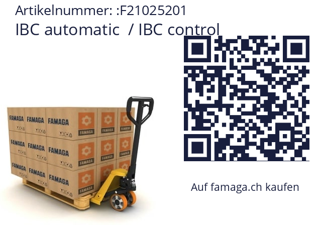   IBC automatic  / IBC control F21025201