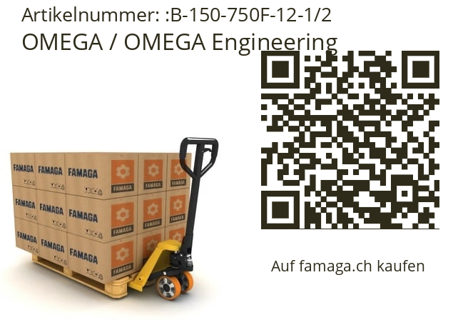   OMEGA / OMEGA Engineering B-150-750F-12-1/2