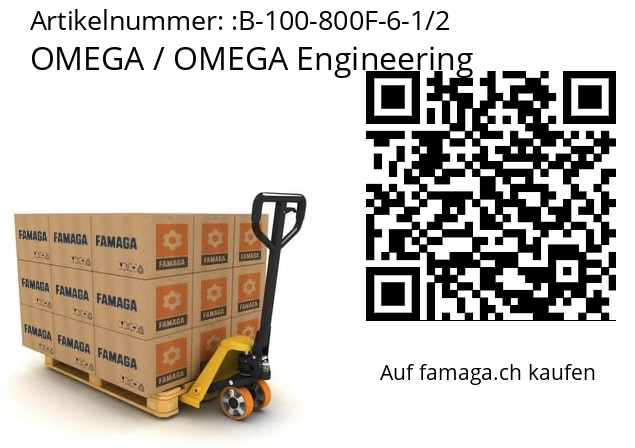   OMEGA / OMEGA Engineering B-100-800F-6-1/2