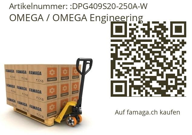   OMEGA / OMEGA Engineering DPG409S20-250A-W