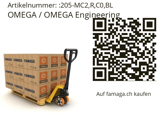   OMEGA / OMEGA Engineering 205-MC2,R,C0,BL