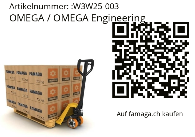   OMEGA / OMEGA Engineering W3W25-003