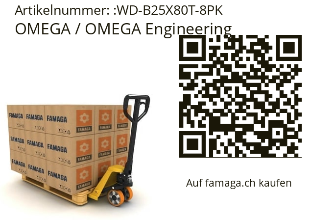   OMEGA / OMEGA Engineering WD-B25X80T-8PK