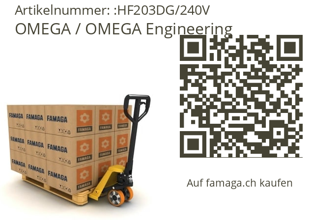   OMEGA / OMEGA Engineering HF203DG/240V