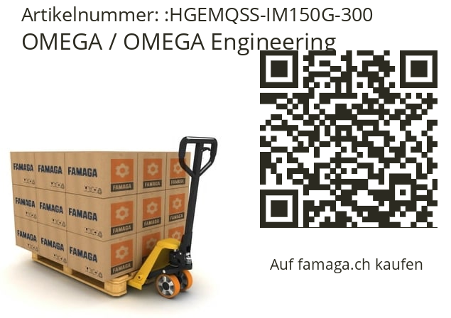   OMEGA / OMEGA Engineering HGEMQSS-IM150G-300