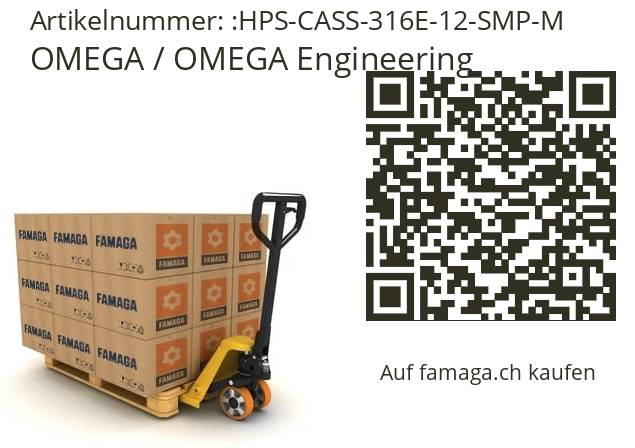   OMEGA / OMEGA Engineering HPS-CASS-316E-12-SMP-M
