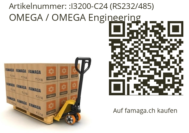   OMEGA / OMEGA Engineering I3200-C24 (RS232/485)