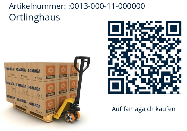   Ortlinghaus 0013-000-11-000000