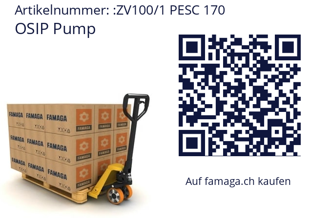   OSIP Pump ZV100/1 PESC 170