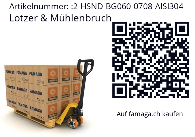   Lotzer & Mühlenbruch 2-HSND-BG060-0708-AISI304
