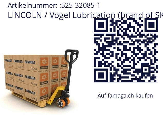   LINCOLN / Vogel Lubrication (brand of SKF) 525-32085-1