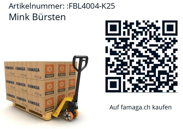   Mink Bürsten FBL4004-K25