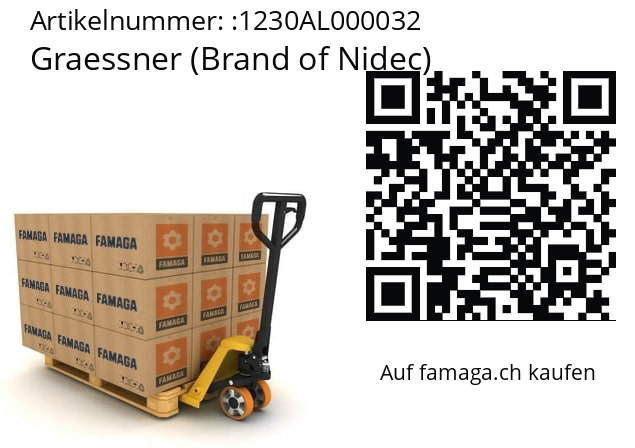   Graessner (Brand of Nidec) 1230AL000032