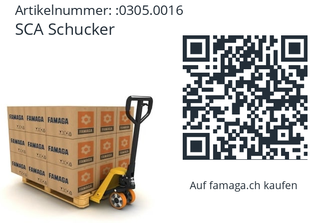   SCA Schucker 0305.0016