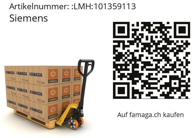   Siemens LMH:101359113