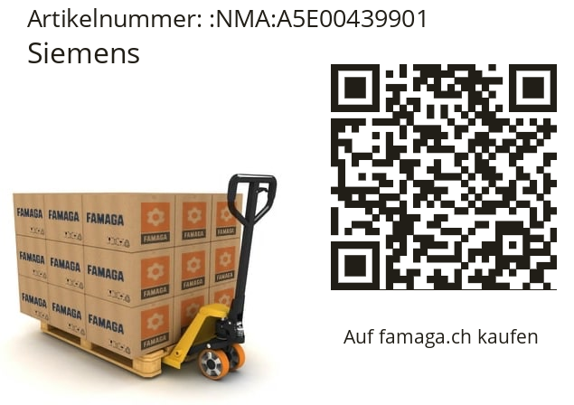   Siemens NMA:A5E00439901