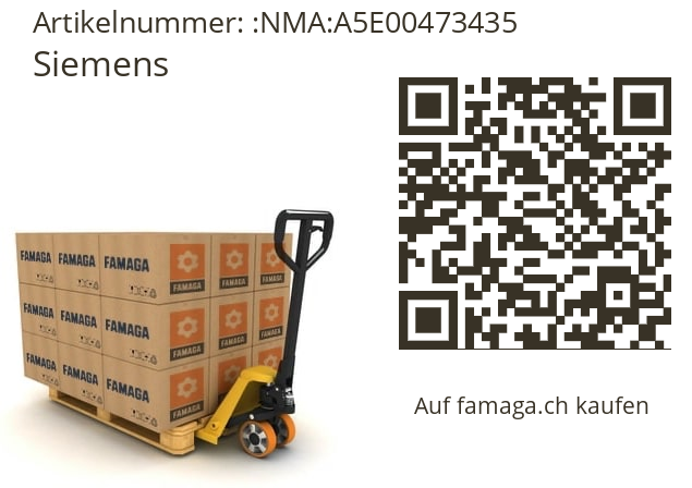   Siemens NMA:A5E00473435