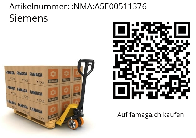   Siemens NMA:A5E00511376