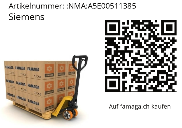   Siemens NMA:A5E00511385