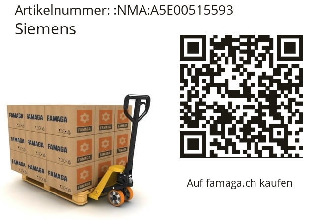  Siemens NMA:A5E00515593