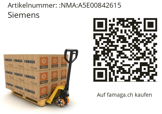   Siemens NMA:A5E00842615