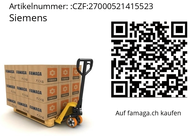   Siemens CZF:27000521415523